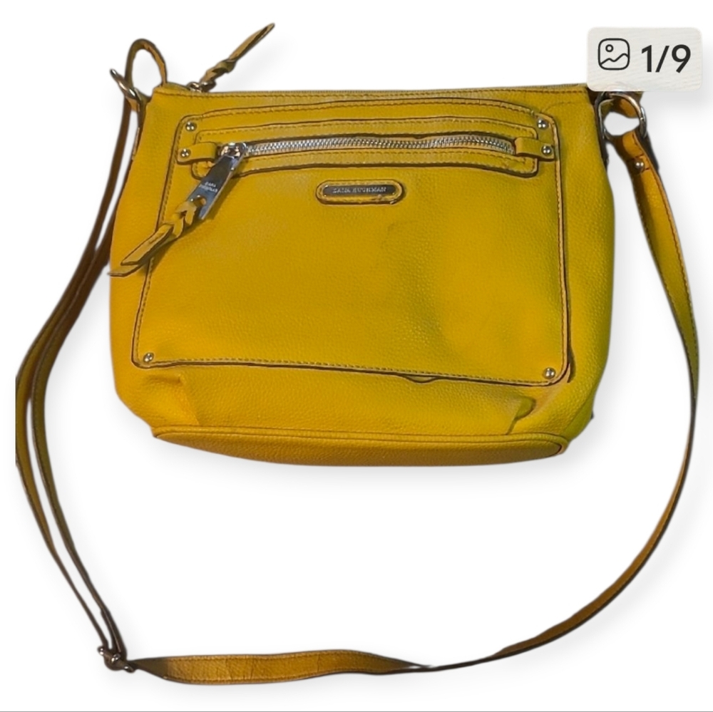 Dana Buchman Yellow Crossbody Bag